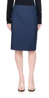 Maryam Nassir Zadeh Pencil Cut Density Skirt In Royal Blue In Blue