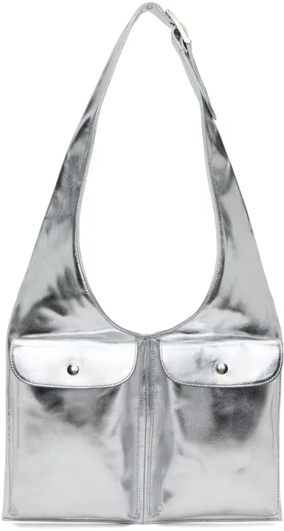 Maryam Nassir Zadeh Silver Julian Bag In Neutral