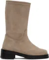 Maryam Nassir Zadeh Taupe Belmont Boots In 719 Cumin
