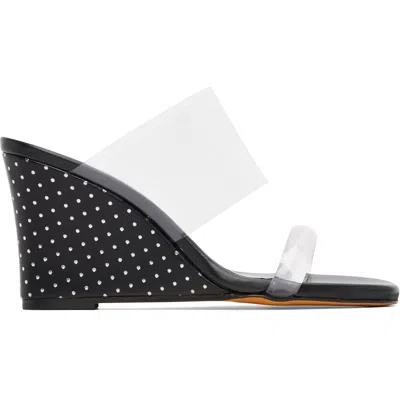 Maryam Nassir Zadeh Transparent Olympia Wedge Sandals In Multi