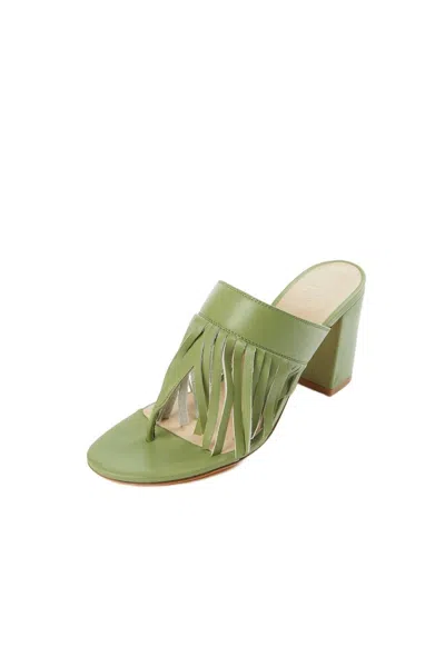 Maryam Nassir Zadeh Valencia Sandal In Tarragon In Green