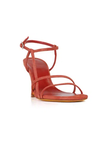 Maryam Nassir Zadeh Women's Irene High Heeled Sandals In Rust In Multi