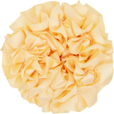 Maryam Nassir Zadeh Yellow Carnation Scrunchie