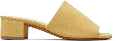 Maryam Nassir Zadeh Yellow Sophie Heeled Sandals