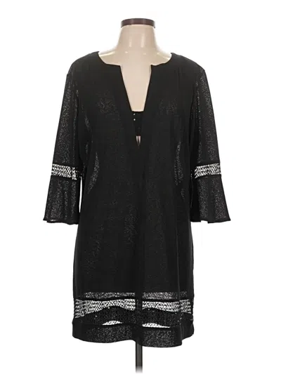 Pre-owned Maryan Mehlhorn Kimono In Black