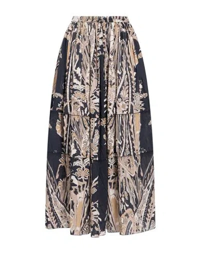 Marybloom Woman Maxi Skirt Black Size S Cotton