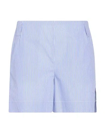 Marybloom Woman Shorts & Bermuda Shorts Blue Size S Cotton