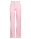 Maryley Woman Pants Pink Size 6 Polyester, Elastane