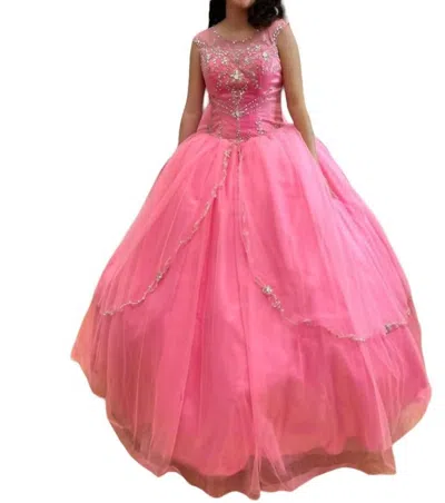 Mary's Bridal Sleeveless Quinceañera Dress In Calypso In Pink
