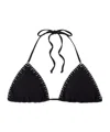 Marysia A Triangular-neck Bikini Top In Black