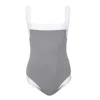 Marysia Bianco Maillot Seagull With Coconut Contrast In Gray