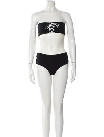 Pre-owned Marysia Bikini In Black