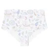 Marysia Bumby Bumby Palm Springs Scalloped Bikini Bottoms In Multi