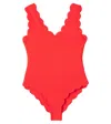 Marysia Bumby Charleston Scalloped Swimsuit