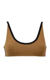 Marysia Calacutta Bikini Top In Brown