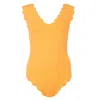 Marysia Charleston Maillot Tangerine/tangerine In Orange