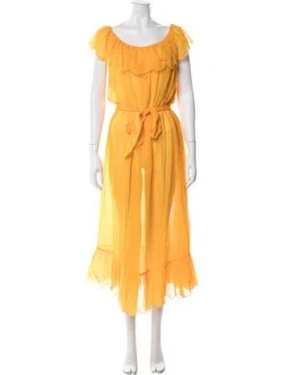 Pre-owned Marysia Cover-up In Orange