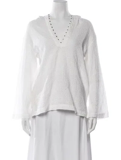 Pre-owned Marysia Cover-up In White
