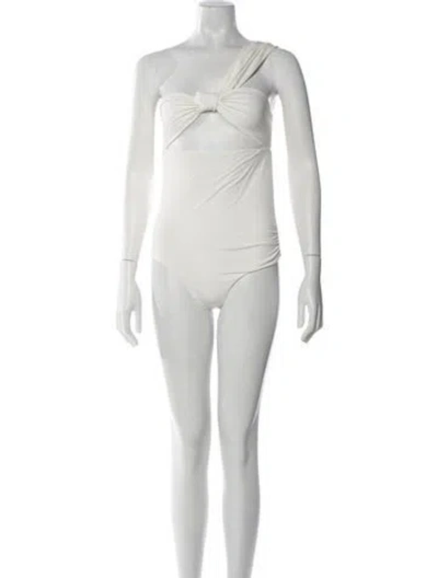 Pre-owned Marysia Cutout Accent One-piece W/ Tags In Green
