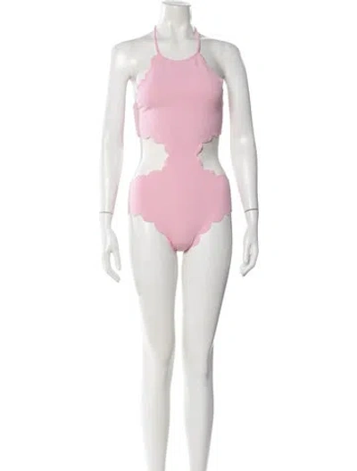Pre-owned Marysia Cutout Accent One-piece W/ Tags In Pink