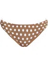 Marysia Dot-print Bikini Set In 褐色