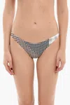 Marysia Gingham Checked Bikini Bottom
