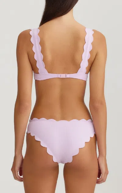 Marysia High Antibes Bikini Bottom Violette/azure