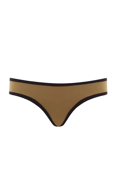 Marysia Ligne Bikini Bottom In Brown