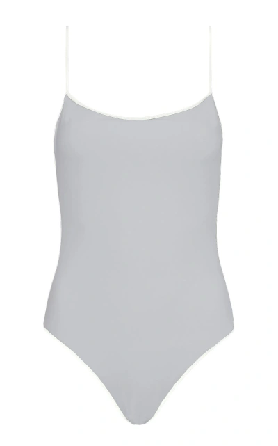 Marysia Ligne One-piece Swimsuit In Light Grey
