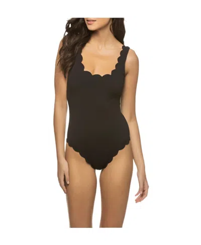 Marysia Logo One-piece Swimsuit In Brown