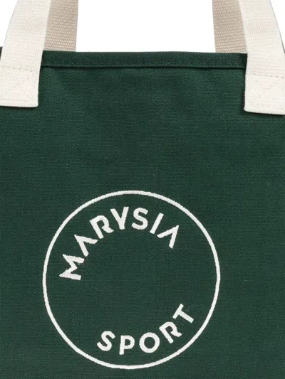 Marysia Logo-print Tote Bag In Green
