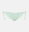 Marysia Mott Scalloped Bikini Bottoms In Green