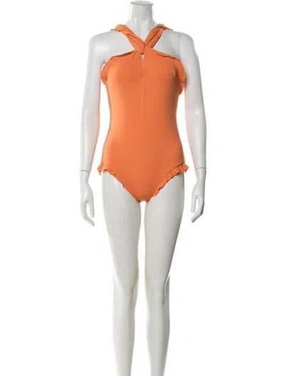 Pre-owned Marysia One-piece In Orange