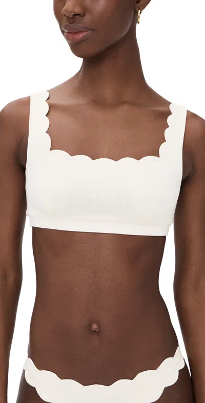 Marysia Palm Springs Bikini Top Coconut In White