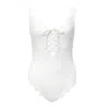 Marysia Palm Springs Tie Maillot Coconut In White