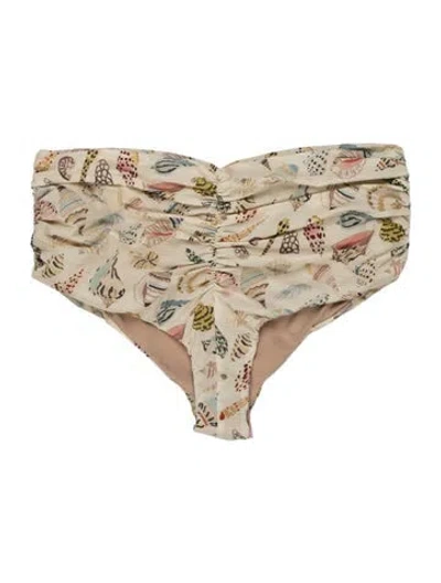 Pre-owned Marysia Printed Bottoms In Neutral