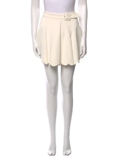 Pre-owned Marysia Resort Mini Skirt In White
