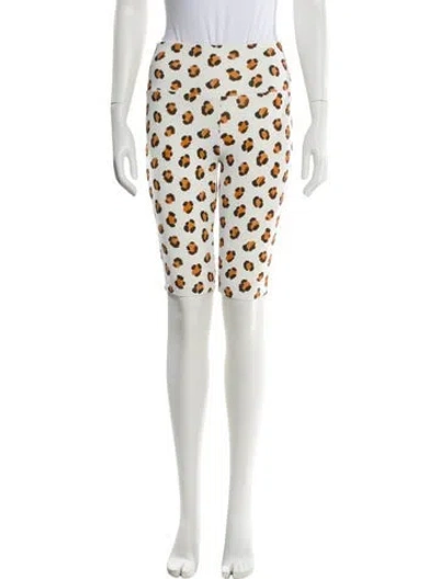 Pre-owned Marysia Resort Printed Sweatpants In White