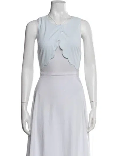 Pre-owned Marysia Resort Scoop Neck Sleeveless Top In Green