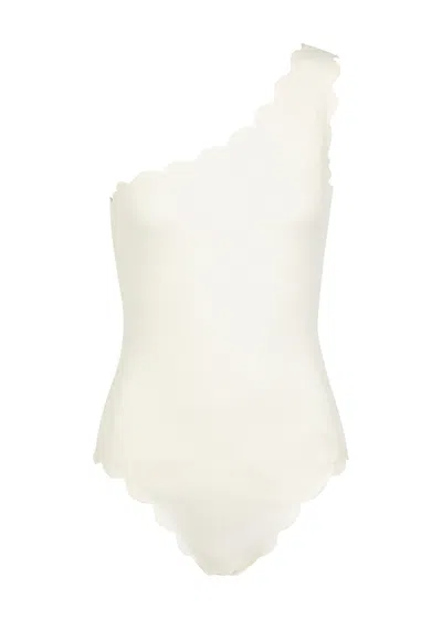 Marysia Santa Barbara One-shoulder Swimsuit In White