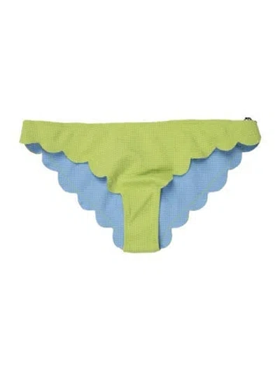 Pre-owned Marysia Scalloped Accent Bottoms W/ Tags In Multi