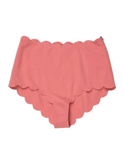 Pre-owned Marysia Scalloped Accent Bottoms W/ Tags In Pink