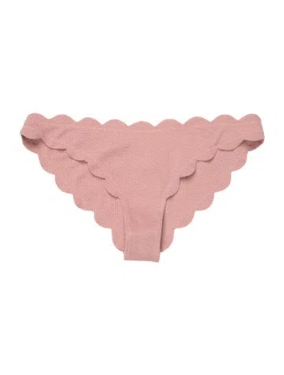 Pre-owned Marysia Scalloped Accent Bottoms W/ Tags In Pink