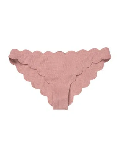 Pre-owned Marysia Scalloped Accent Bottoms W/ Tags In Pink