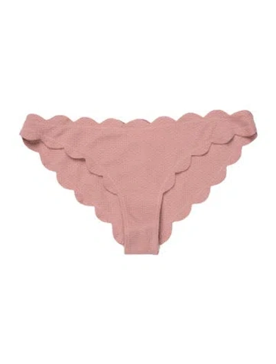 Pre-owned Marysia Scalloped Accent Bottoms W/ Tags In Pink