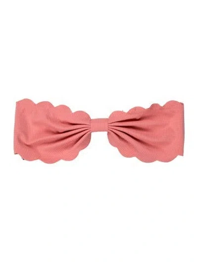 Pre-owned Marysia Scalloped Accent Top W/ Tags In Pink
