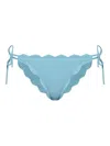 Marysia Mott Self-tie Bikini Bottoms In Blue