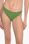 Marysia Scalloped Edges Reversible North Bikini Bottom M Standard Size In Multi
