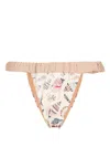 MARYSIA SHELL-PRINT BIKINI BOTTOMS