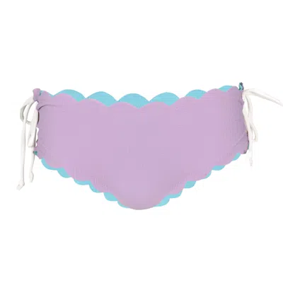 Marysia Spring Tie Bikini Bottom Violette/azure In Purple